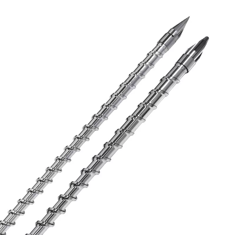 Fully hard wear-resistant screw