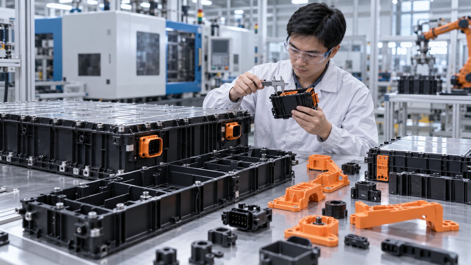 Vorschlag für eine neue Energiebatterieschale und einen Schalter für Isolationskomponenten