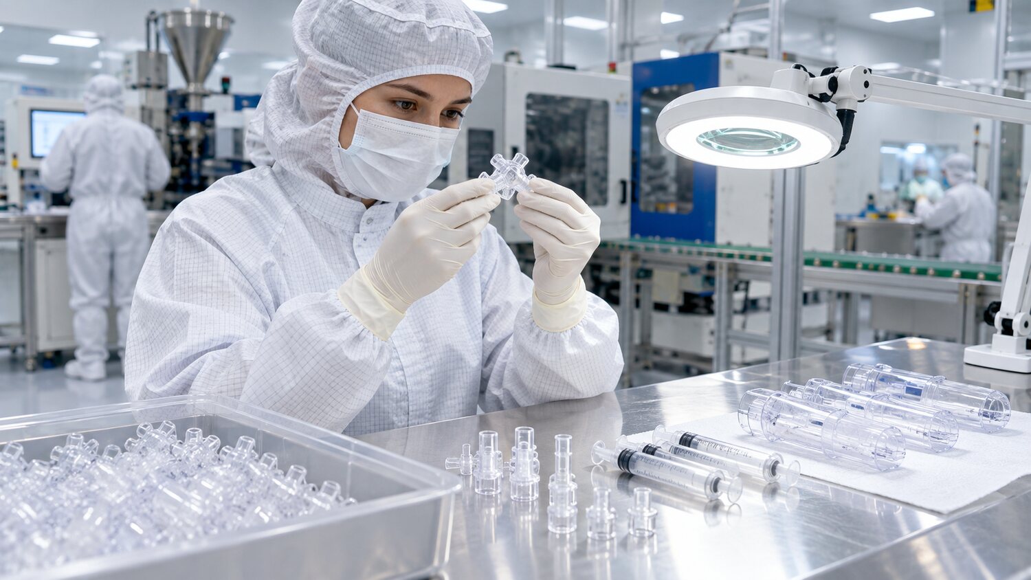 Medizinische Verbrauchsmaterialien und medizinische Gehäuse.