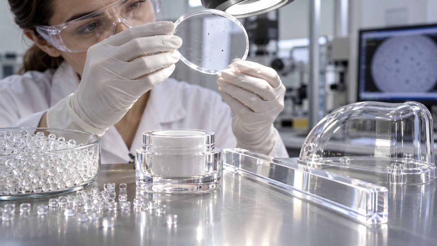 PMMA Yaccult Eigenschaften und High Translucency Ploting